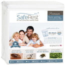 SAFEREST PREMIUM BOX SPRING ENCASEMENT QUEEN SPRING MATTRESS - WHITE - Brand New
