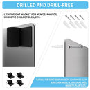 Bonary B001 2pack Magnetic Board,17.1"x11.8" Magnet Display,8833706 - Silver - Brand New