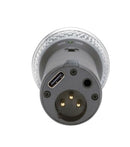 SAMSON TECHNOLOGIES Q2U USB/XLR DYNAMIC MICROPHONE PACK - SILVER/Gray - Like New