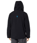 SPYDER MEN'S WILDCARD INSULATED SKI JACKET SIZE: MEN XL BLACK COLLEGIATE - Brand New