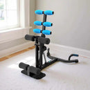 MERACH DEEP SQUAT WORKOUT MACHINE ADJUSTABLE GLUTES TRAINER - BLACK/BLUE - Like New