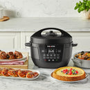 INSTANT POT 7.5QT RIO WIDE, 7-in-1 ELECTRIC MULTI-COOKER, DUPC801BK - BLACK - Like New