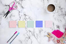 POST-IT GREENER NOTES, 3X3 IN, 24 PADS, PASTEL COLORS - SWEET SPRINKLES - Brand New