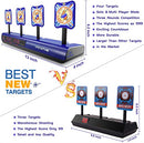 UWANTME Electronic Shooting Target Scoring Auto Reset Digital Target ST-102-BLUE - Like New
