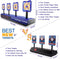 UWANTME Electronic Shooting Target Scoring Auto Reset Digital Target ST-102-BLUE - Like New