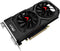 PNY NVIDIA GEFORCE GTX 1050 TI OC 4GB RAM GDDR5 OC PCIE - BLACK/RED Like New