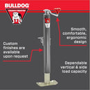 Bulldog 178151 Round Trailer Jack, Side Mount, 5,000 lbs Lift Capacity - Black - Brand New