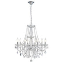 ANJIADENGSHI Mini Crystal Chandelier K9 Crystal Lighting Chandelier - Chrome - Like New