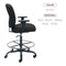 Alera ALE Mota Series Big and Tall Stool, Black - Like New