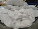 GENERIC ROUND EGG CHAIR CUSHION 50" - LIGHT GRAY - Like New
