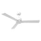 PARROT UNCLE 52 IN. INDOOR MODERN CEILING FAN WITH REMOTE CONTROL - WHITE - Like New