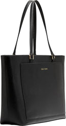COLE HAAN WOMEN'S THE ELYSE LEATHER TOTE, CH BLACK GARNET - BLACK GARNET - Brand New
