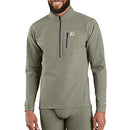 UH0111-M Carhartt Men's Force Heavyweight Layer Crew Neck, XL, Olive Heather - Brand New