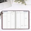 AT-A-GLANCE 2026 DAYMINDER 8" X 11" WEEKLY APPOINTMENT BOOK FAUX LEATHER COVER - Like New
