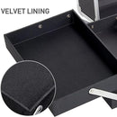 KUSPORT WOMEN'S CENTRAL HARDSIDE EXPANDABLE LUGGAGE WITH SPINNER WHEELS - BLACK - Like New