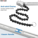 MAXPOWER 24" Chain Wrench 6.3" Pipe Capacity I-Beam Handle - New - Brand New