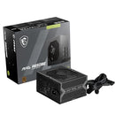 MSI MAG A650BE, SEMI-MODULAR COMPACT 650W ATX POWER SUPPLY - BLACK - Like New