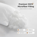 Acanva Decorative Round Throw Pillow Inserts Form, Stuffer, 32'', White - Brand New