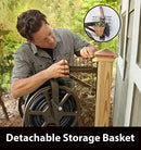LIBERTY GARDEN 712 SINGLE ARM NAVIGATOR MULTI-DIRECTIONAL GARDEN REEL BRONZE - Like New