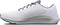 3024878 Under Armour Men's Charged Pursuit 3 Running Shoe White/Cruise Blue 9.5 Like New