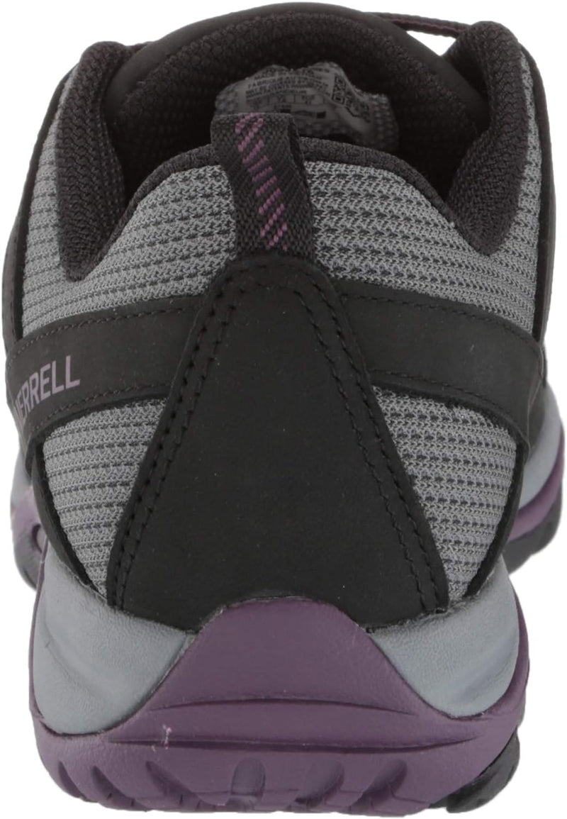 Womens Merrell Siren Sport 3 Hiking Runner WOMEN BLACK/BLACKBERRY SIZE 8 - Like New