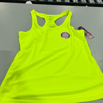 GALAXY BY HARVIC MOSTING TANK TOP HIGH TECH WICKING FABRIC WOMEN M - NEON GREEN - Brand New