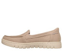 114247 SKECHERS WOMEN'S BOBS ARCH COMFORT SUNFEST SLIP-INS SIZE 10 NATURAL - Like New