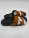 REEF CUSHION VISTA SANDALS - SIZE: WOMEN 8.5 - COGNAC/BLACK - Brand New