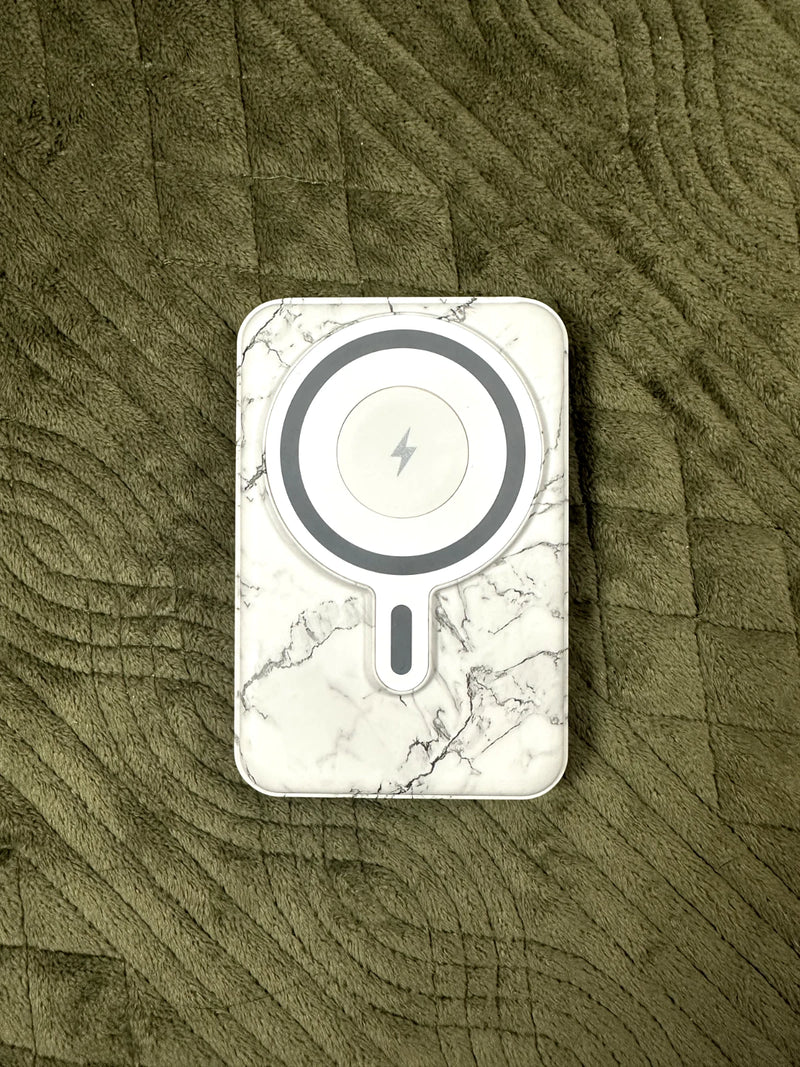 TECH THEORY POWER MAG PRO WIRELESS CHARGING BATTERY - WHITE - Like New