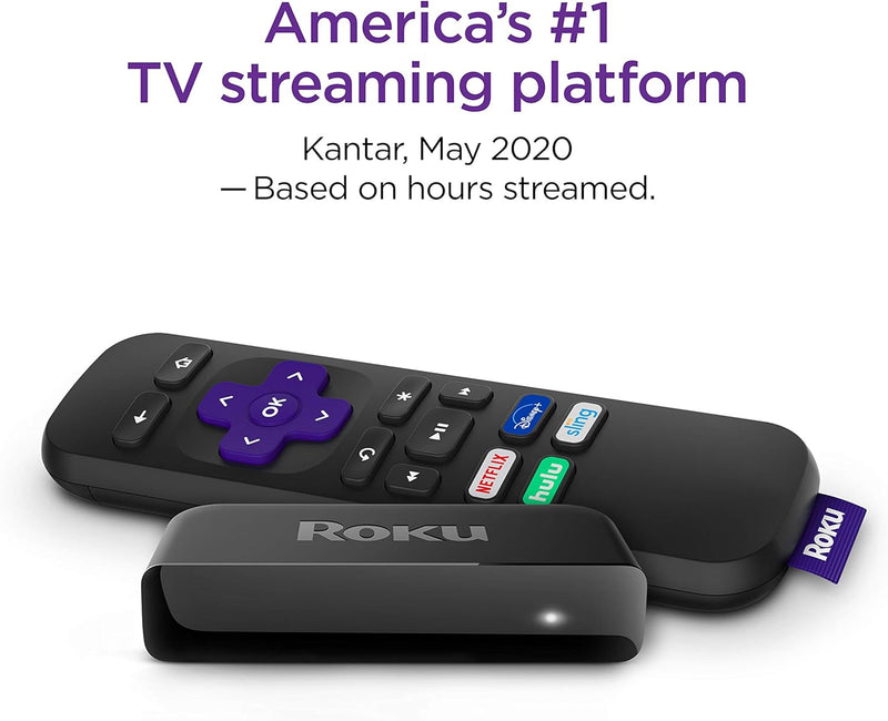 Roku Premiere HD/4K/HDR Streaming Media Player 3920R - Black Like New