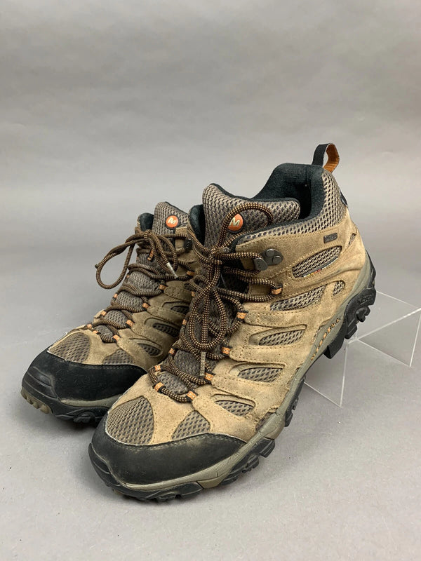 MERRELL MOAB MID WATERPROOF - SIZE: MEN 12 - EARTH - Like New