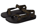 1004006 TEVA MEN'S UNIVERSAL SANDAL SIZE M12 (AU/UK M11) LAYERED ROCK BLACK - Like New
