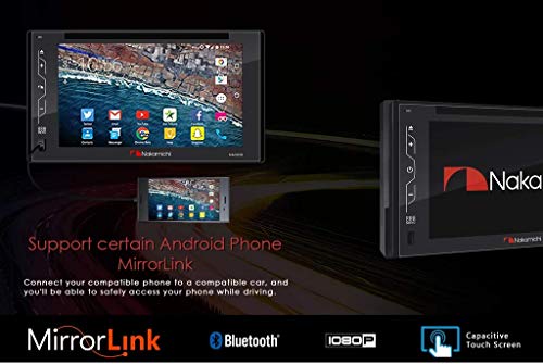 NAKAMICHI NM-NA3020/NC5L 6.2" WVGA DOUBLE-DIN IN-DASH DVD RECEIVER WITH CAMERA - Brand New