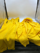 BLAZE BEAT TWO PIECE TRACK OUTFIT, HOODIE & SWEATPANTS, SIZE XL, YELLOW, HR24005 - Brand New