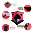 Artpuch 3-4 Person Portable Ice Fishing Shelter Tent with Carrying Bag - Like New