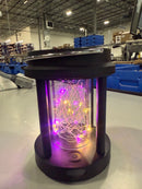 HAKOL SOLAR ROUND FAIRY GARDEN LAMP - BLACK - Like New