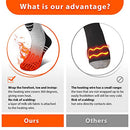 MATKAO HEATED SOCKS RECHARGEABLE WASHABLE BATTERY ELECTRIC HEATED SOCKS X-LARGE - Like New