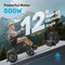 POWET ELECTRIC WHEELCHAIR FOR ADULTS, FOLDABLE POWER WHEELCHAIR - BLACK - Like New