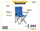 SHELTERLOGIC QUIK SHADE CHAIR PORTABLE FOLDING CHAIR ARM REST CUP HOLDER - RED - Like New