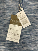 ECO GREEN APPAREL SUPERSOFT LONG SLEEVE SHIRT - SIZE: WOMEN L - BLUE HORIZON - Brand New