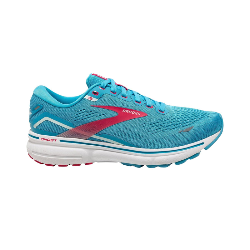 Brooks Women's Ghost 15 Neutral Running Blue/Raspberry/Skylight Size 9 - Like New