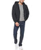 LEVI'S WORKWEAR FAUX SHEARLING LINED COTTON CANVAS JACKET, SIZE L, BLACK - Brand New