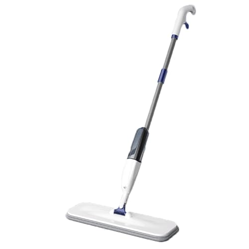 QXMIGEUL SPRAY WET MOPS FOR FLOORS MICROFIBER DUST - DARK BLUE/WHITE - Like New