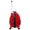 ROCKLAND KIDS MY FIRST HARDSIDE SPINNER LUGGAGE, CARRY-ON 19" - LADYBUG RED - Like New