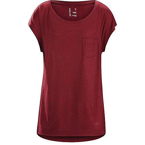 ARC'TERYX A2B SCOOP NECK WOMEN'S - SIZE: WOMEN M - SCARLET - Brand New