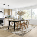 Andency Washable Area Rug Modern Abstract Living Room Rugs 6x9 - Beige - Brand New
