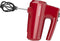 BLACK+DECKER Hand Held 5-Speed Mixer - Red - Like New