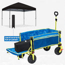 OLDBAHAMABAY 300LBS EXTRA LONG 49" L BEACH WAGON BIGWHEELS - ANIMAL PRINET - Like New