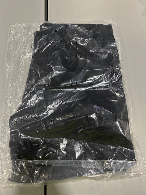 START FLEX COMFORT FOUR WAY STRETCH FABRIC SHORT - SIZE: MEN 32 - BLACK - BLACK - Brand New