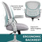 SMUG OFFICE COMPUTER GAMING DESK CHAIR ERGONOMIC MID BACK MESH ROLLING CHAIR - Like New